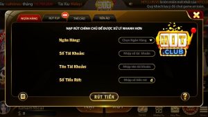 Hướng dẫn chi tiết cách rút tiền Hitclub qua đa dạng phương thức