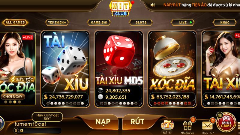 Tổng quan về các sản phẩm & hệ sinh thái giải trí tại HitClub 