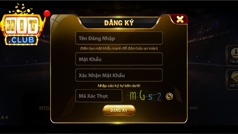 Hướng dẫn quy trình Đăng ký Hitclub để tạo tài khoản nhanh chóng