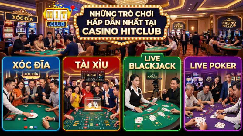 Top game Casino Hitclub được tham gia nhiều nhất